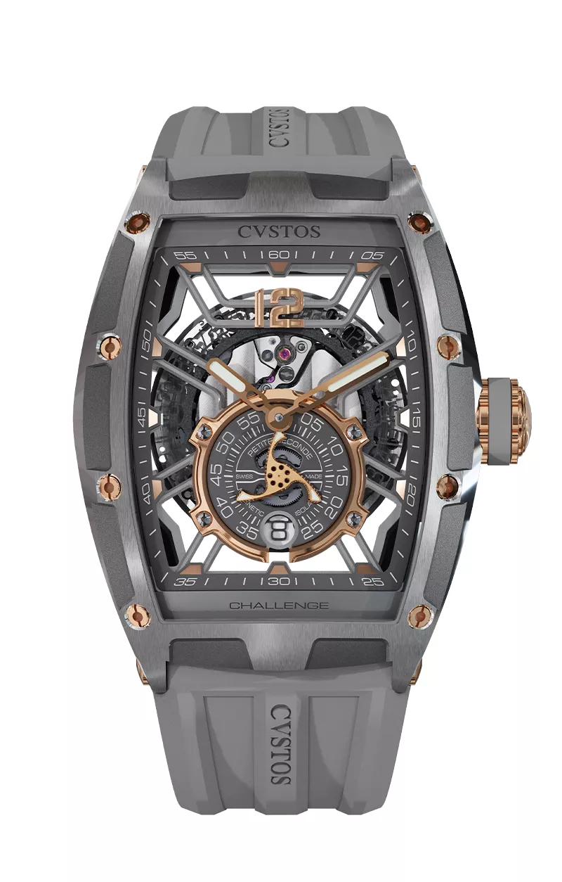 CHALLENGE JETLINER PS STEEL/5N COMP/GREY DIAL Watch | Cvstos